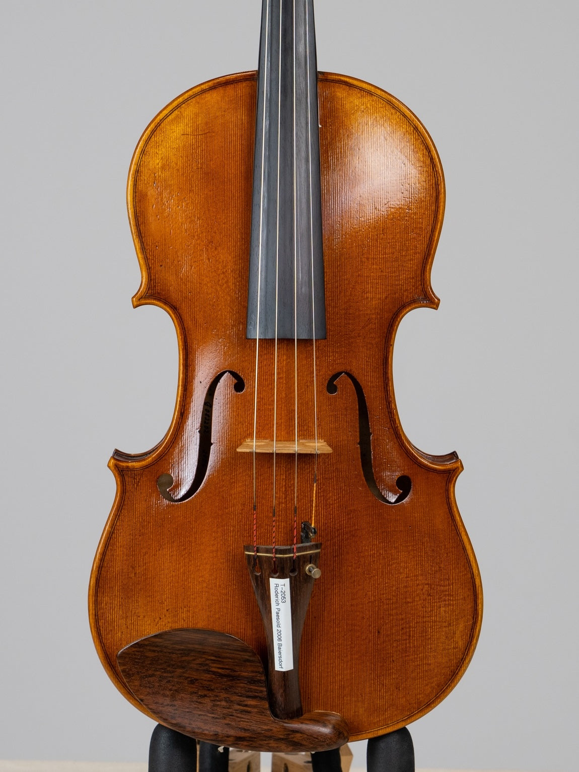 Roderich Paesold 2006 Baiersdorf.   IUE Strings Luthier Series Viola